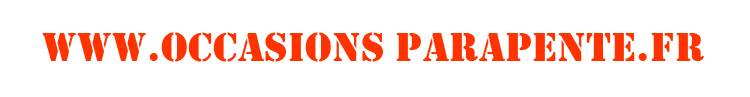 occasions parapente